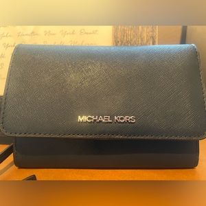 Navy Michael Kors Wallet Bag